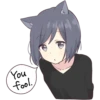 Cat girls sticker ENG 18