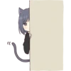 Cat girls sticker ENG 22