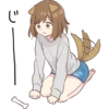Dog girls sticker 6