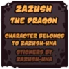 ZAZUSH
THE DRAGON
CHARACTER BELONGS
TO ZAZUSH-UNA
♥ STICKERS BY
ZAZUSH-UNA