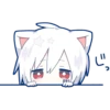 Mafumafu Sticker (cat) 8