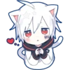 Mafumafu Sticker (cat) 10