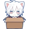 Mafumafu Sticker (cat) 13