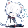 Mafumafu Sticker (cat) 15