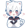 Mafumafu Sticker (cat) 16