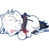 Mafumafu Sticker (cat) 20