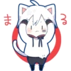 Mafumafu Sticker (cat) 21
