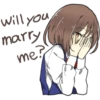 Yandere Girlfriend Sticker ENG 25