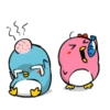 Lovely couple penguins - 7
