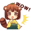 Tanuki & Fox girl 11