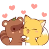 Tanuki & Fox girl 18