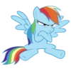Mlp:Rainbow dash 24
