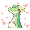 Mom Cat and Dragon Egg by Inuhiro 11