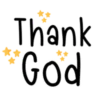 Thank
God