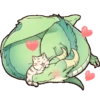 Mom Cat and Dragon Egg by Inuhiro 22