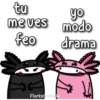 tu
me ves
feo
FlorksitosVale
yo
modo
drama