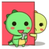 Kawaii Dino and friend 7