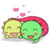Kawaii Dino and friend 18