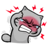 Cat claw scratching 10