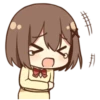 Friendly girl sticker by Kurata Rine 20