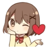 Friendly girl sticker by Kurata Rine 27