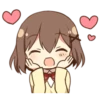 Friendly girl sticker by Kurata Rine 28