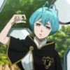 Grey black clover 12