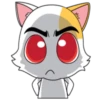 Koneko and Bunny Eye Red 10