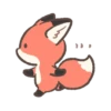 MINI Fluffy Red Fox & Friends 17