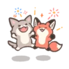 MINI Fluffy Red Fox & Friends 18