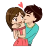 Lovely Navo - Cute, Romantic Sticker pack 27