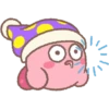 Kirby's Puffball Sticker Set 6