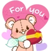 Cute teddy bear 'SOUFFLE' 14