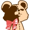 Cute teddy bear 'SOUFFLE' 30