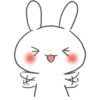 Rabbit sticker set 9