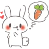 Rabbit sticker set 19