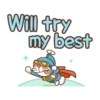 Will try
my best
QE