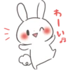Rabbit sticker set 25