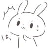 Rabbit sticker set 26