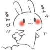 Rabbit sticker set 27