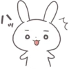 Rabbit sticker set 30