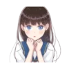 Cute Girl's Expression 12