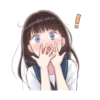 Cute Girl's Expression 17