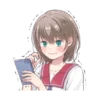 Cute Girl's Expression 22