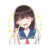 Cute Girl's Expression 23
