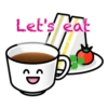 Let's eat
D