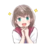 Cute Girl's Expression 24