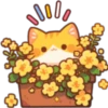 Gatito flor amarilla 2🐱🌻 7