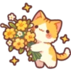 Gatito flor amarilla 2🐱🌻 8