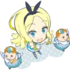 Official Sticker of okama's Alice Series 10